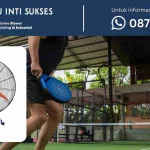 wall fan lapangan padel